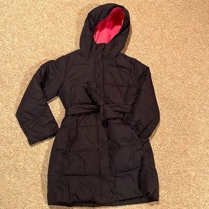 J Crew girls puffer coat